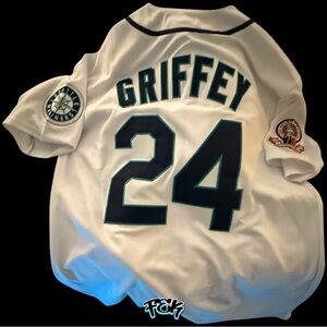 Mitchell & Ness Cooperstown Mariners Ken Griffey Jr Jersey